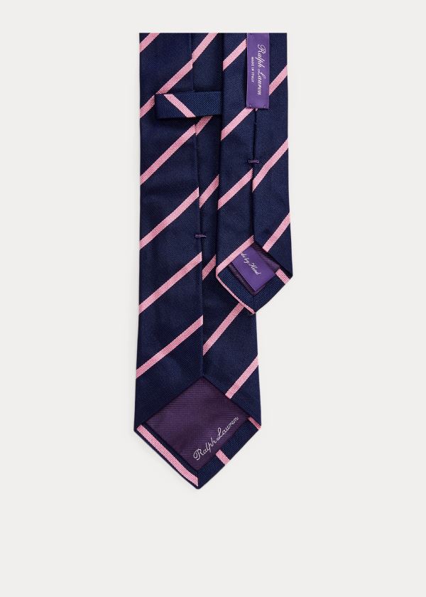 Laços Ralph Lauren Striped Silk Repp Homem 08637-XAGM